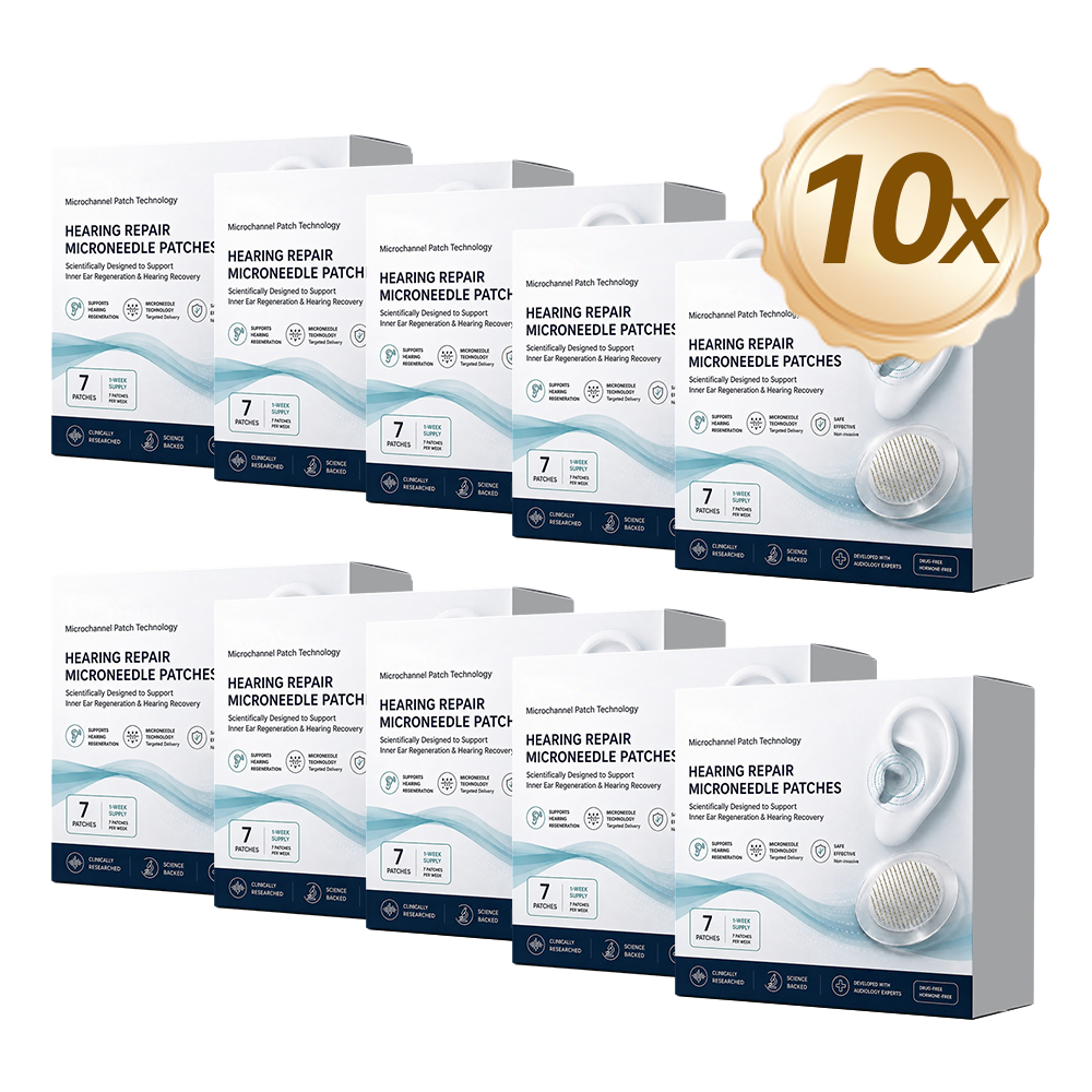 VOLCNE® Hearing Repair Microneedle Patches
