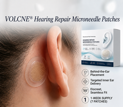 VOLCNE® Hearing Repair Microneedle Patches