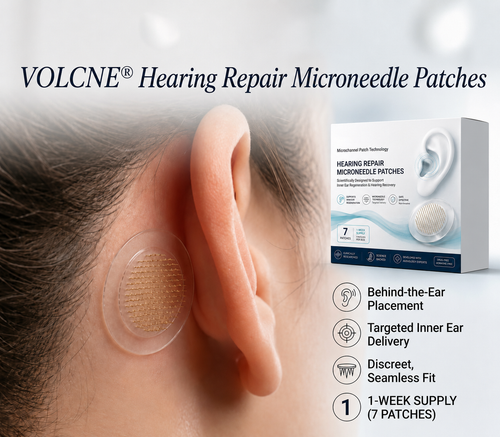 VOLCNE® Hearing Repair Microneedle Patches