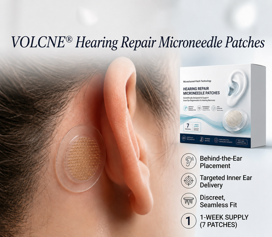 VOLCNE® Hearing Repair Microneedle Patches