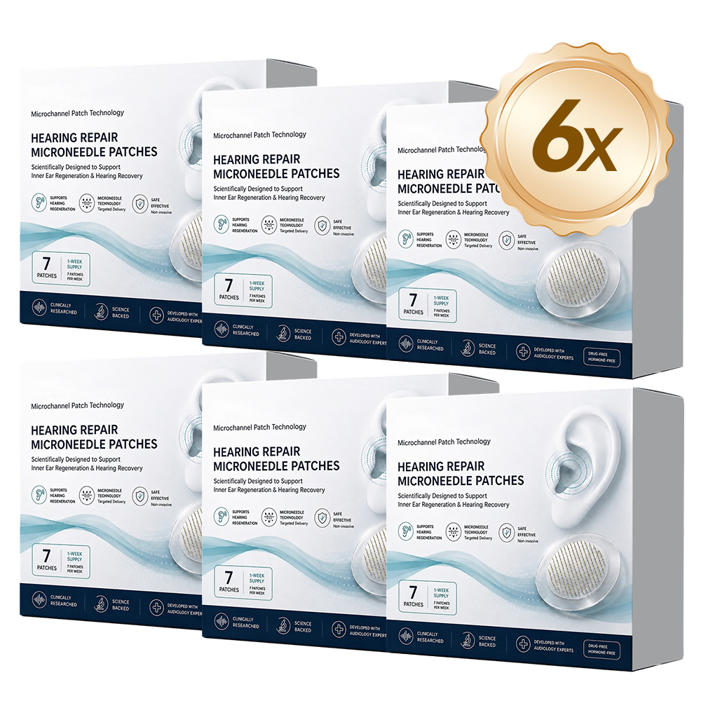 VOLCNE® Hearing Repair Microneedle Patches